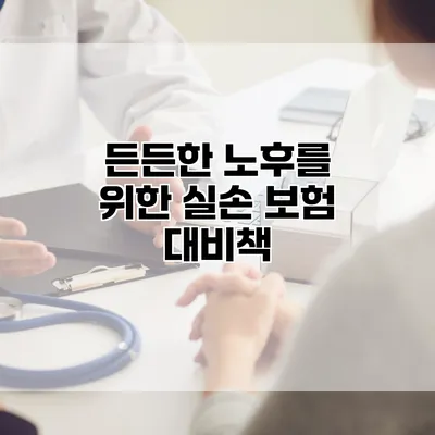 든든한 노후를 위한 실손 보험 대비책