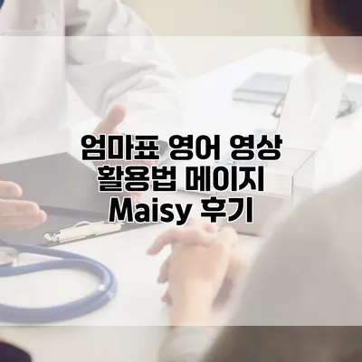 엄마표 영어 영상 활용법: 메이지 Maisy 후기